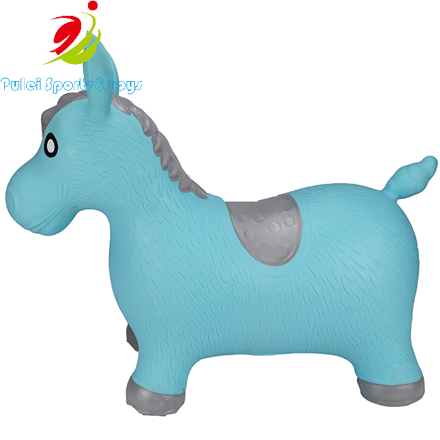 plastic bouncy horse