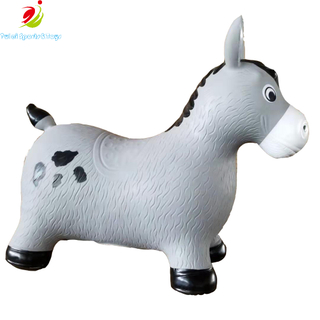 plush jumping horse